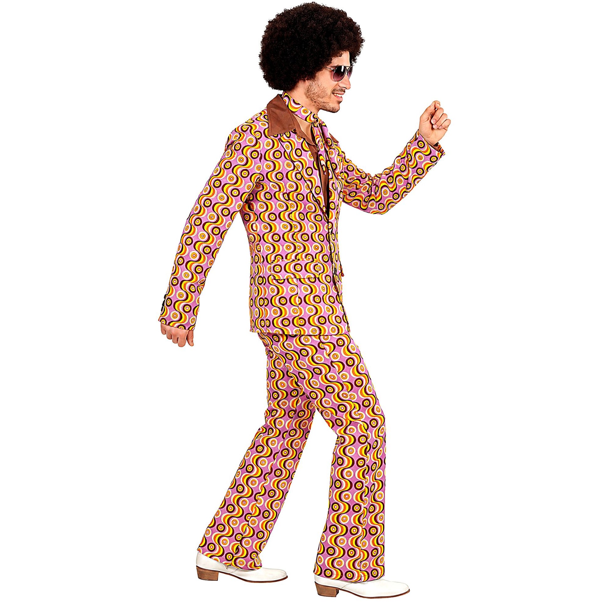 "THE 70s GROOVY STYLE - discs" (Jackett, Hose) – Detailansicht