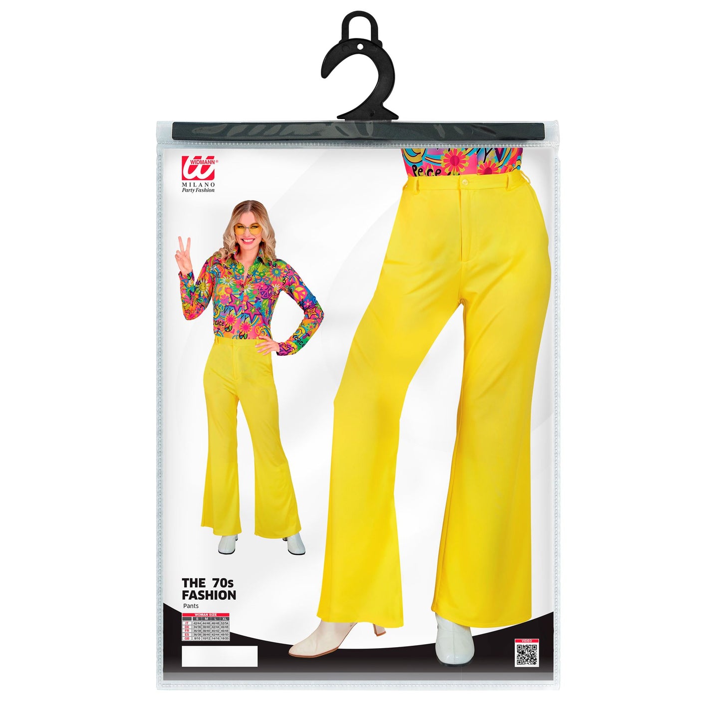 "THE 70s GROOVY STYLE - gelb" (Hose) – Ansicht 3