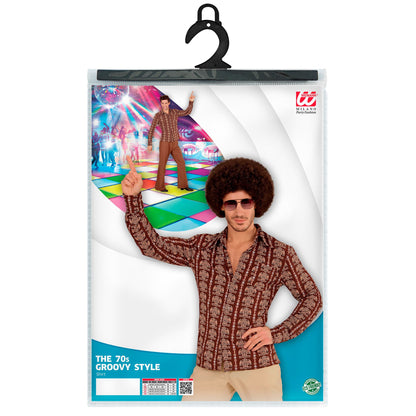 "THE 70s GROOVY STYLE - old school" (Hemd) – Ansicht 5