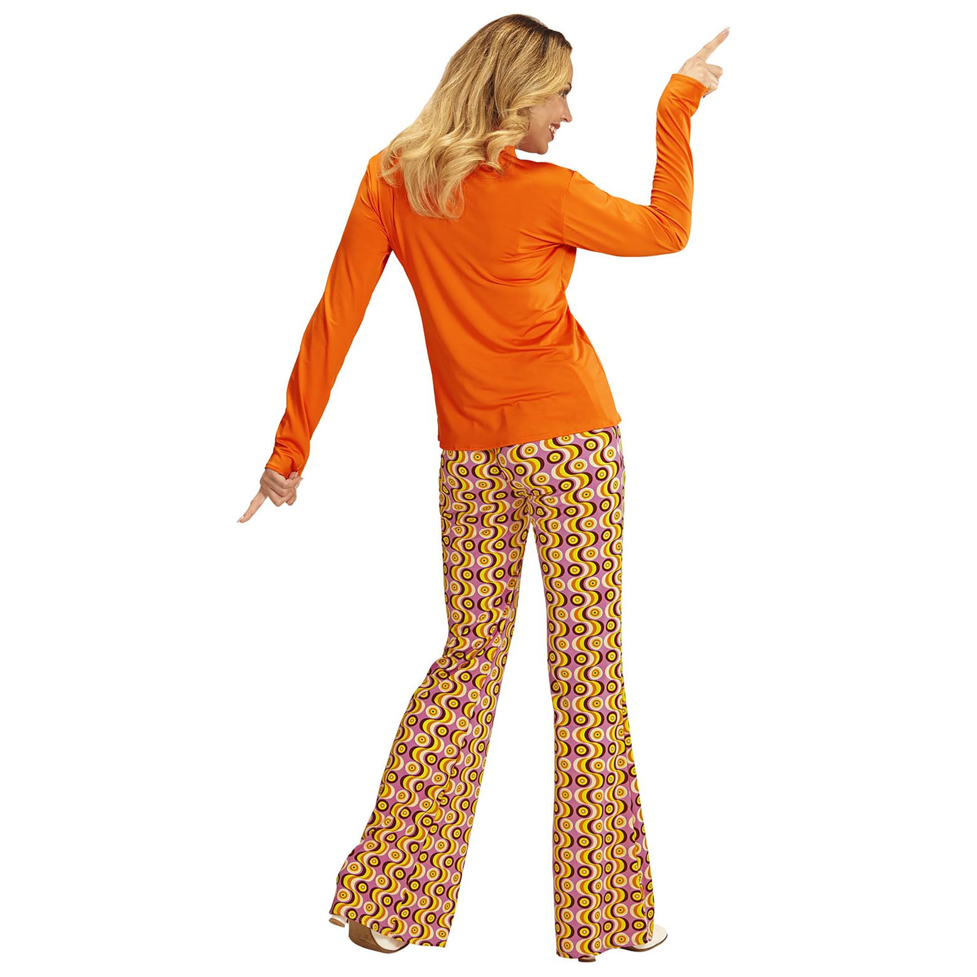 "THE 70s GROOVY STYLE - orange" (Bluse) – Ansicht 6