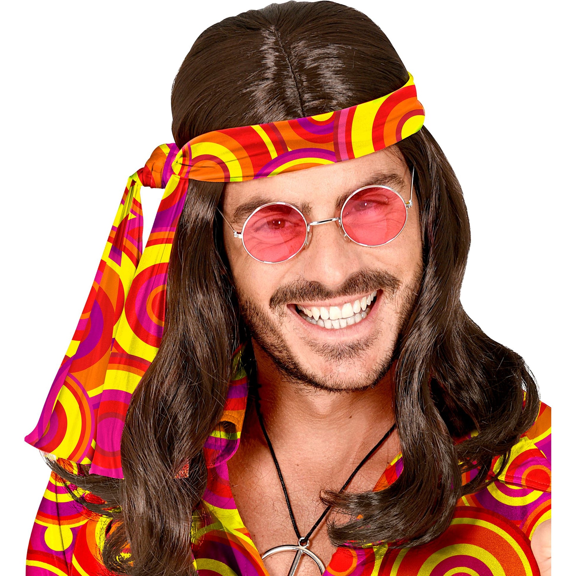 "THE 70s GROOVY STYLE - orange bubbles" (Stirnband) – Ansicht 4