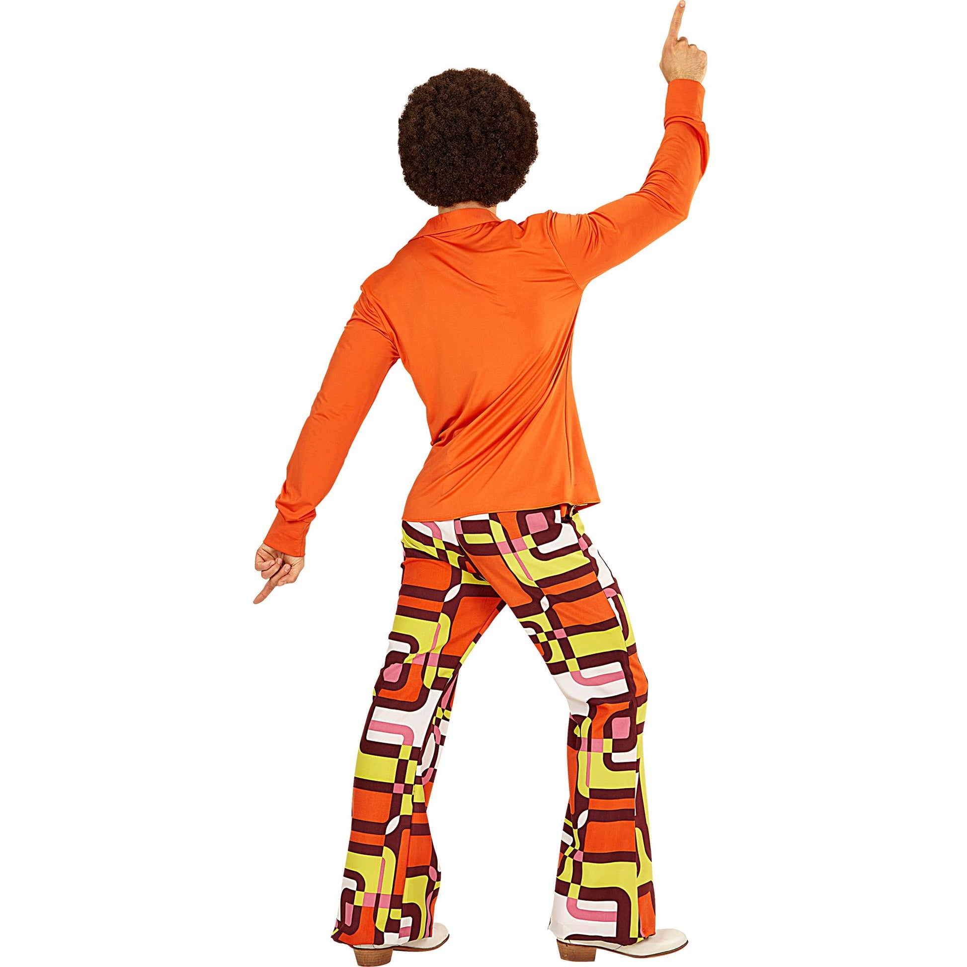 "THE 70s GROOVY STYLE -orange" (Hemd) – Ansicht 4