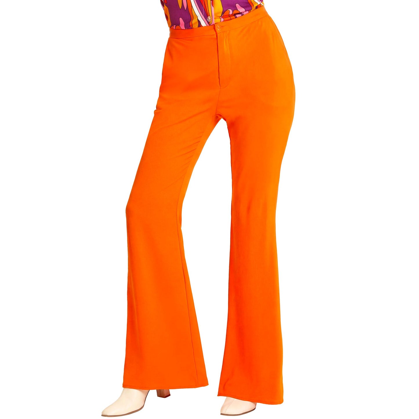 "THE 70s GROOVY STYLE - orange" (Hose) – Vorderansicht