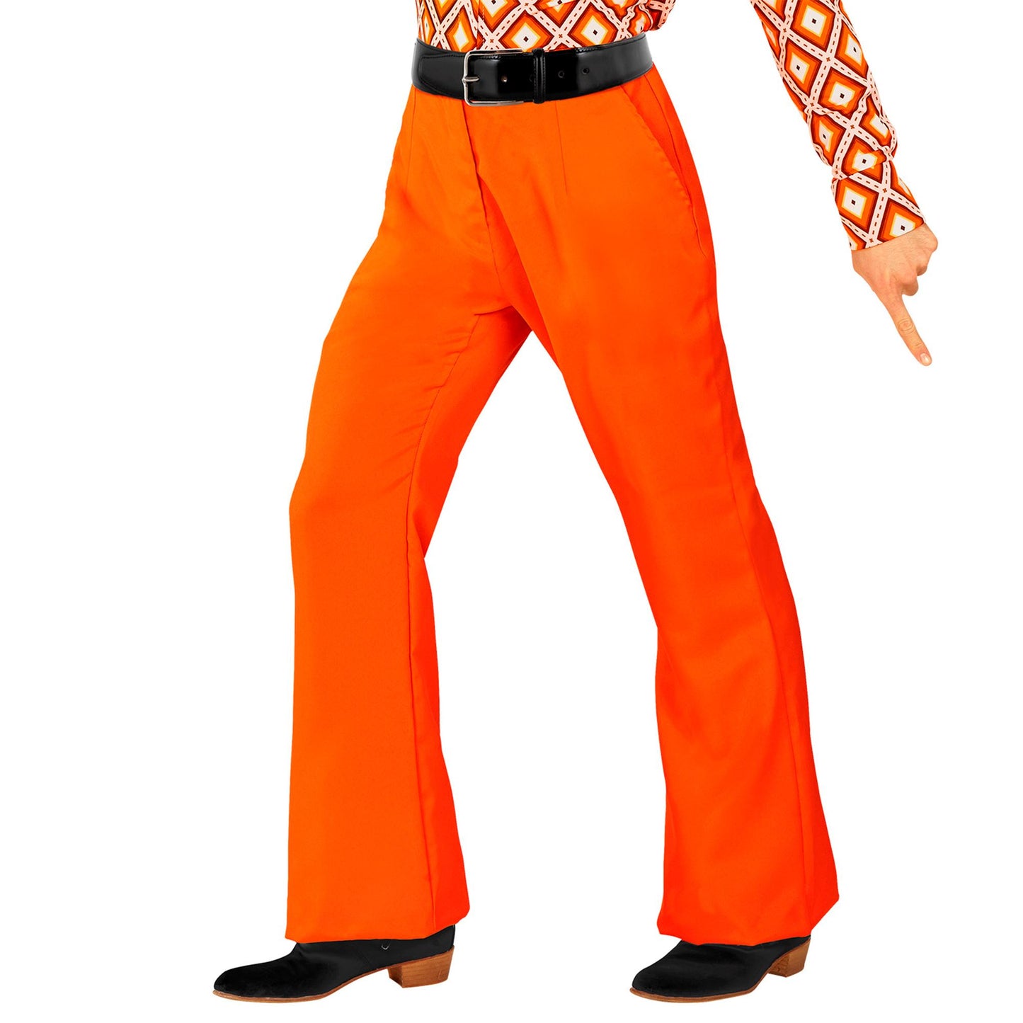 "THE 70s GROOVY STYLE - orange" (Hose) – Vorderansicht