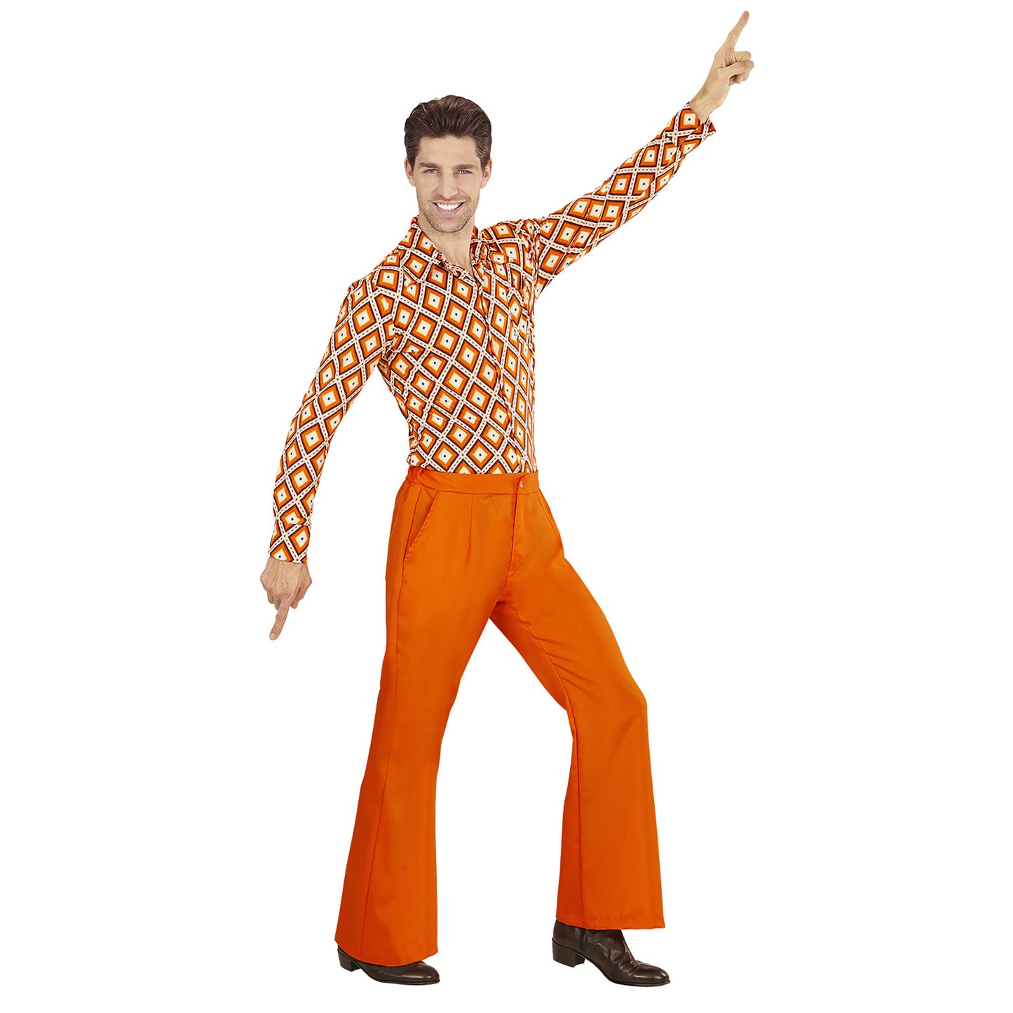 "THE 70s GROOVY STYLE - orange" (Hose) – Ansicht 3