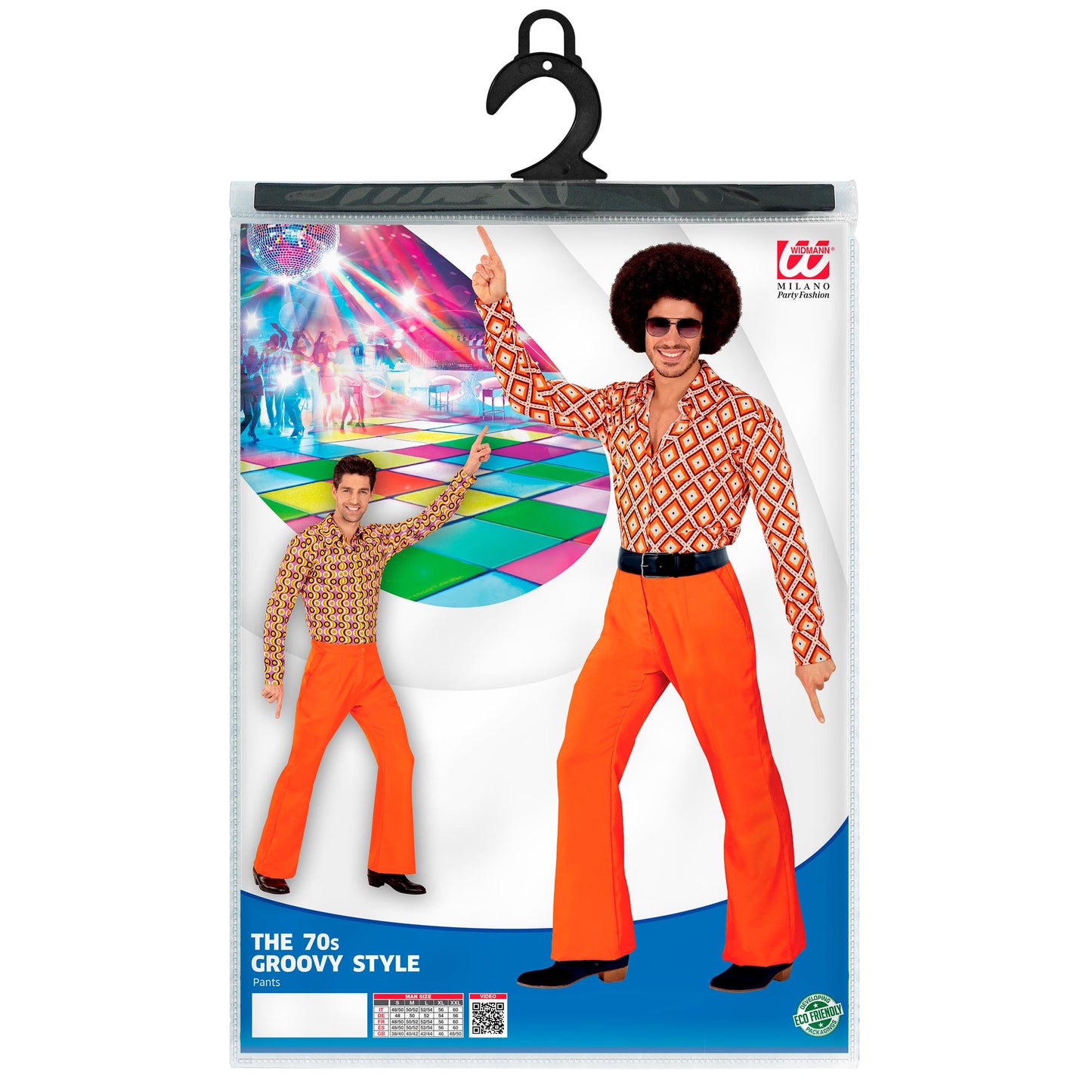 "THE 70s GROOVY STYLE - orange" (Hose) – Ansicht 5