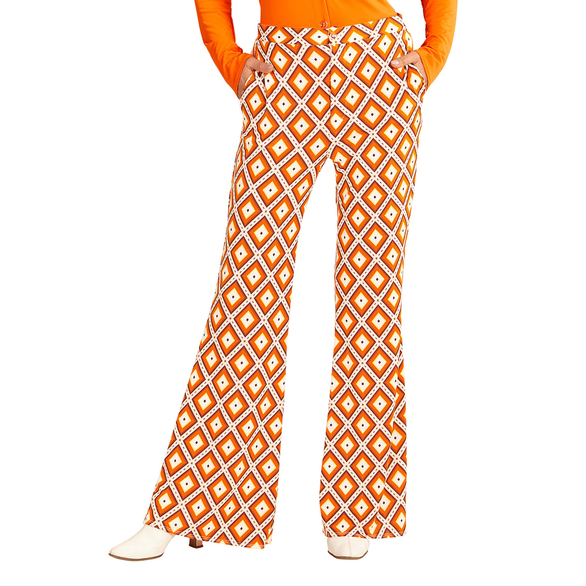 "THE 70s GROOVY STYLE - rhombus" (Hose) – Vorderansicht