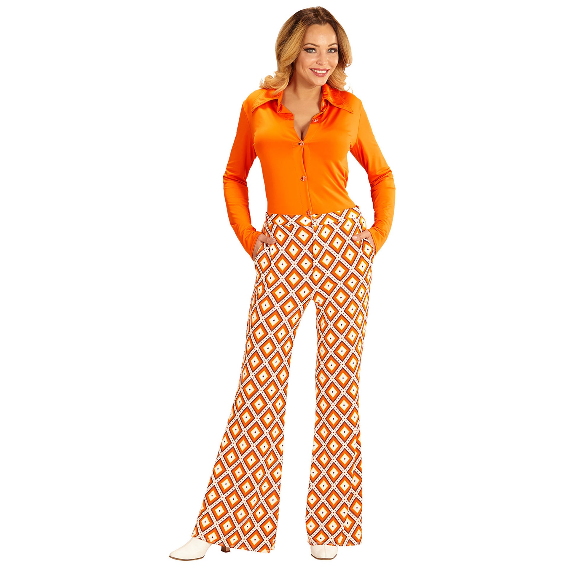 "THE 70s GROOVY STYLE - rhombus" (Hose) – Detailansicht