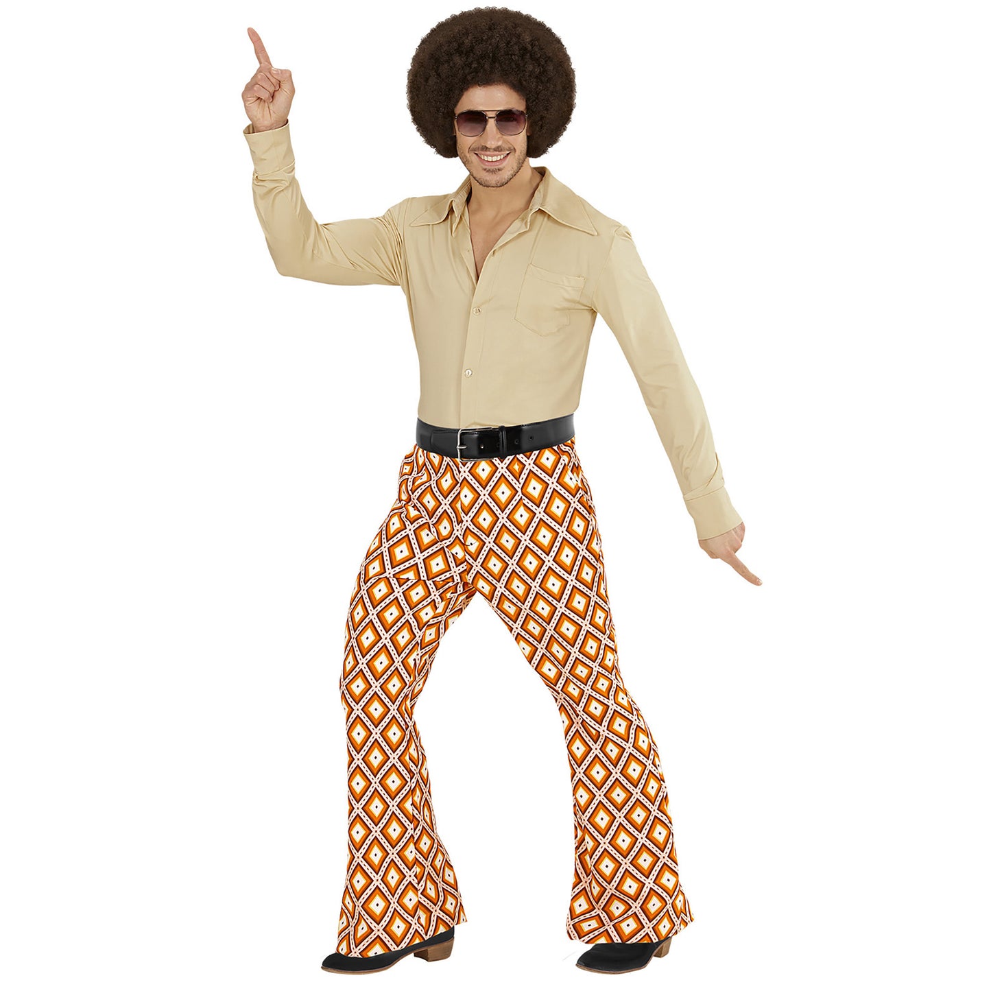 "THE 70s GROOVY STYLE - rhombus" (Hose) – Detailansicht