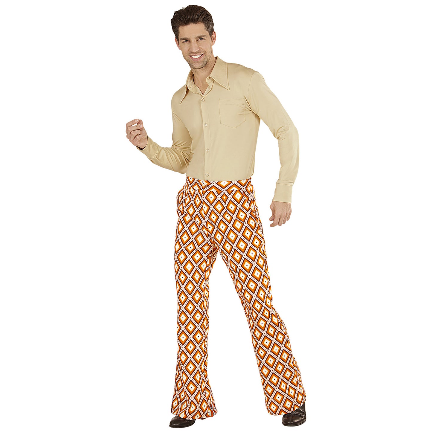 "THE 70s GROOVY STYLE - rhombus" (Hose) – Ansicht 3