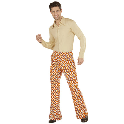 "THE 70s GROOVY STYLE - rhombus" (Hose) – Ansicht 3