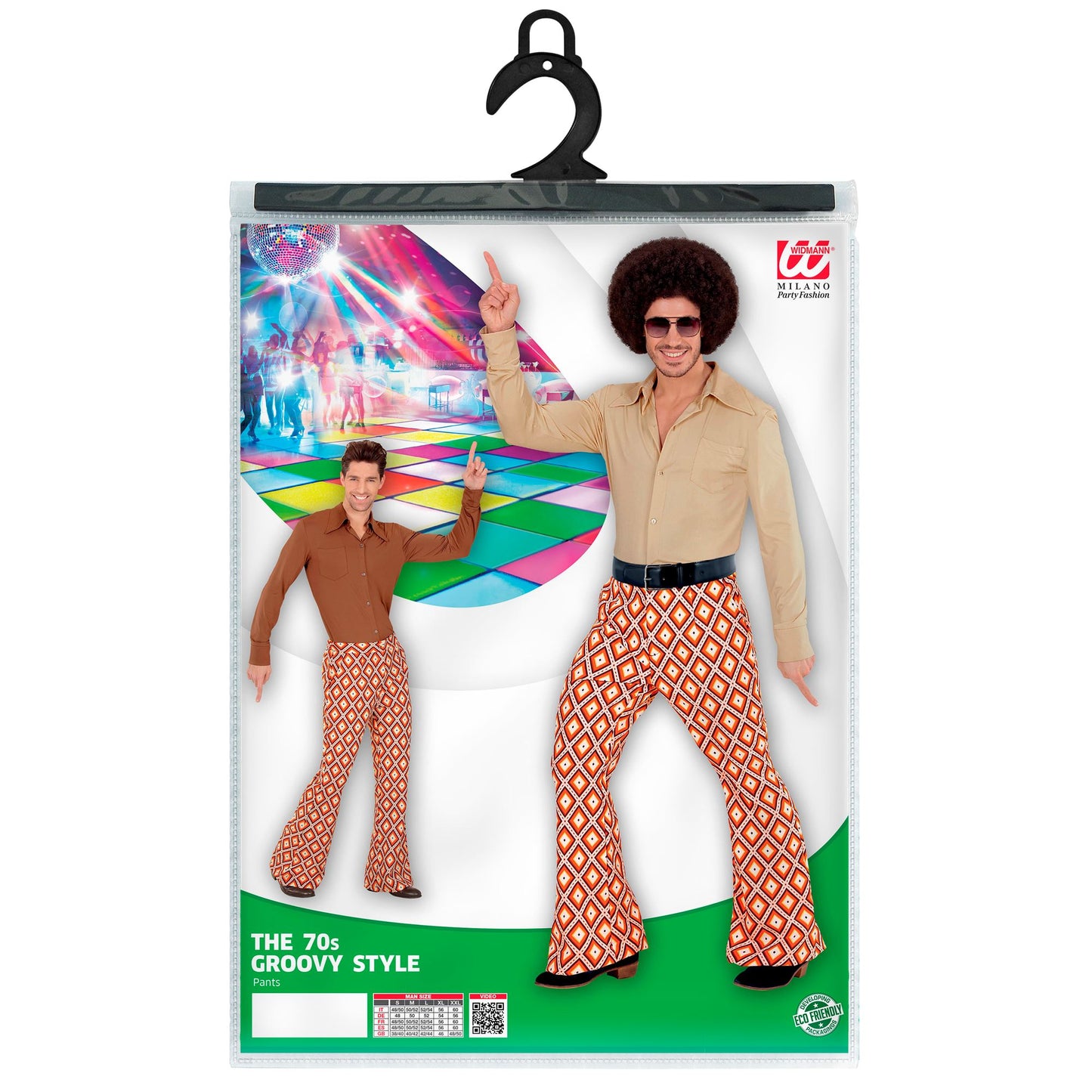 "THE 70s GROOVY STYLE - rhombus" (Hose) – Ansicht 5