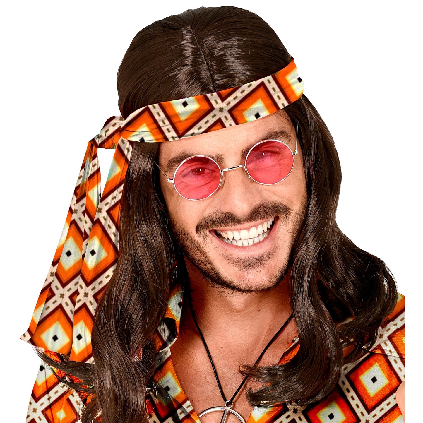 "THE 70s GROOVY STYLE - rhombus" (Stirnband) – Ansicht 4