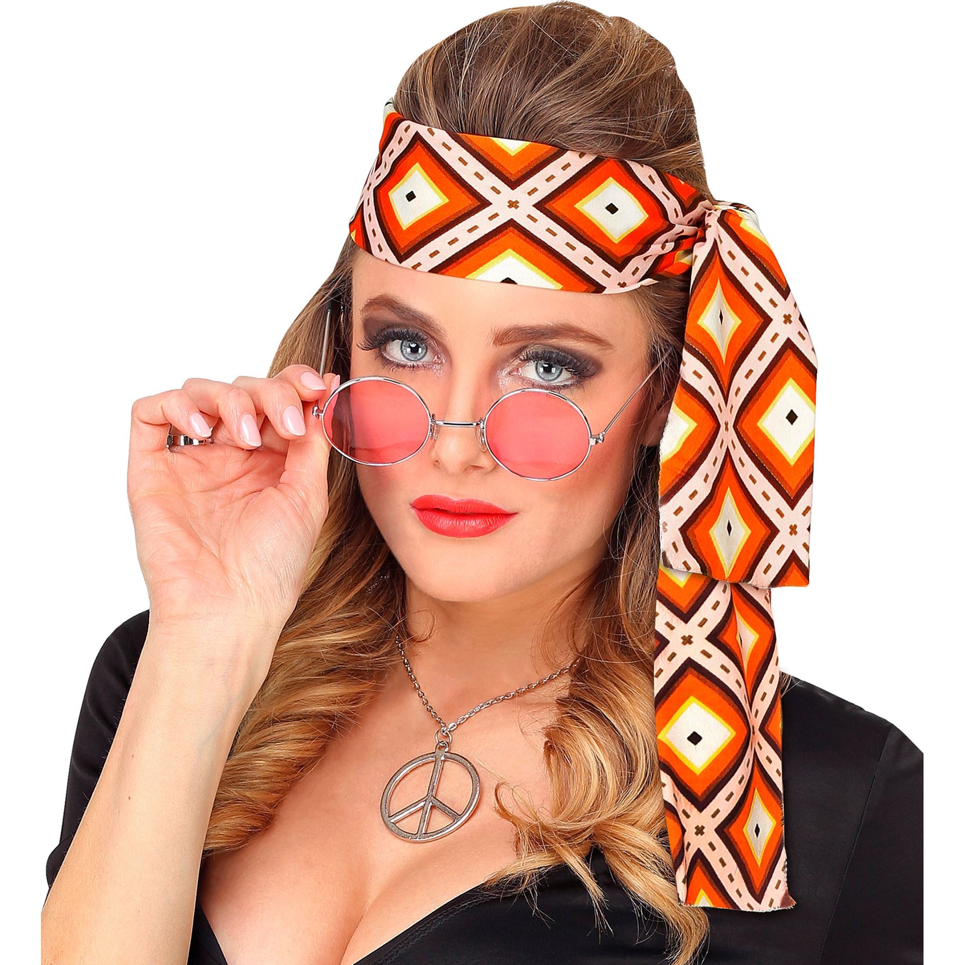 "THE 70s GROOVY STYLE - rhombus" (Stirnband) – Ansicht 5