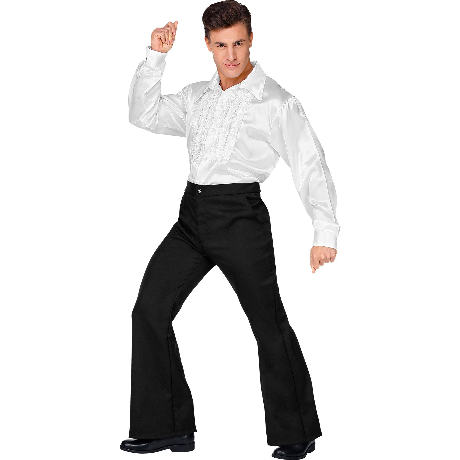 "THE 70s GROOVY STYLE - schwarz" (Hose) – Ansicht 3