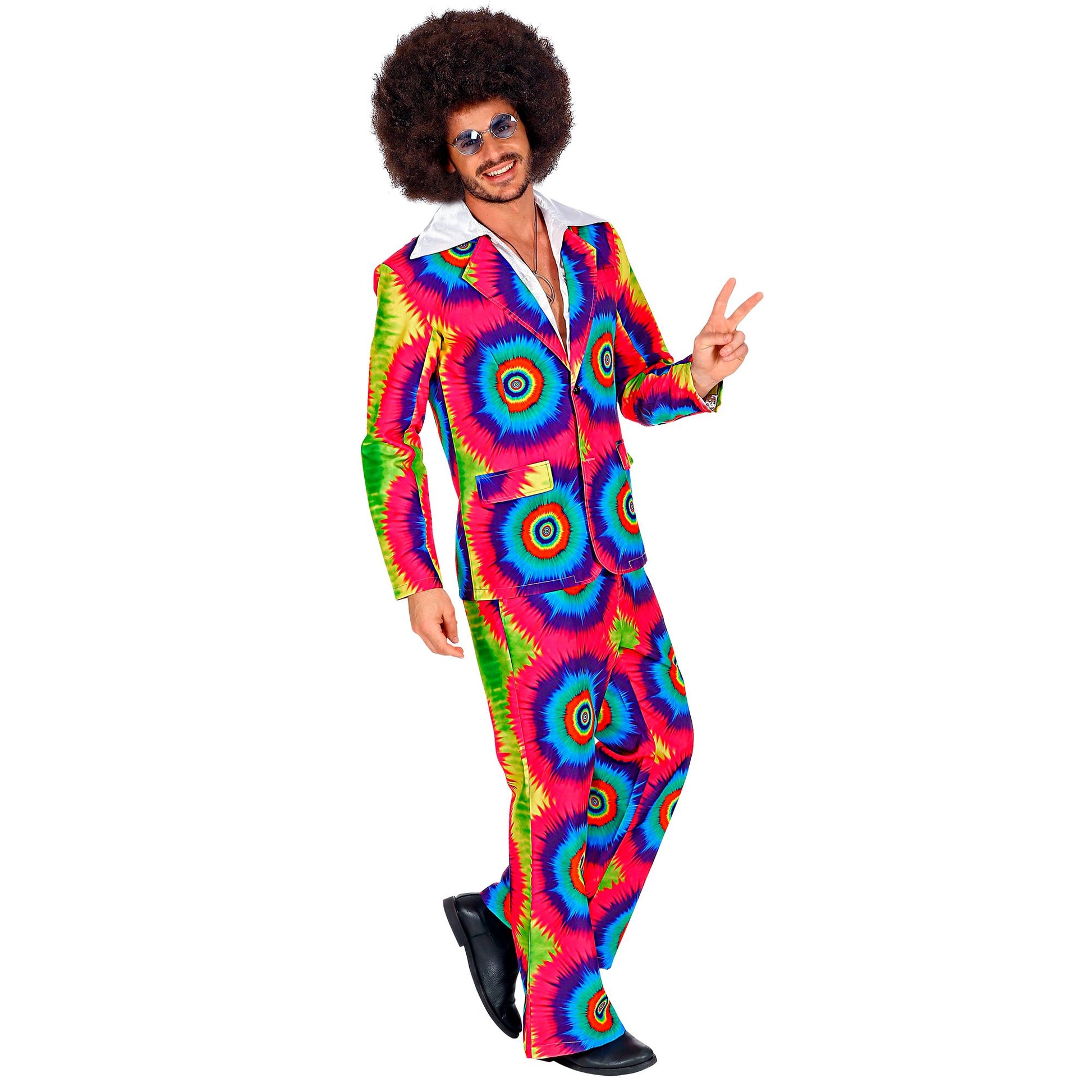 "THE 70s GROOVY STYLE - Tie Dye" (Jackett, Hose) – Ansicht 3
