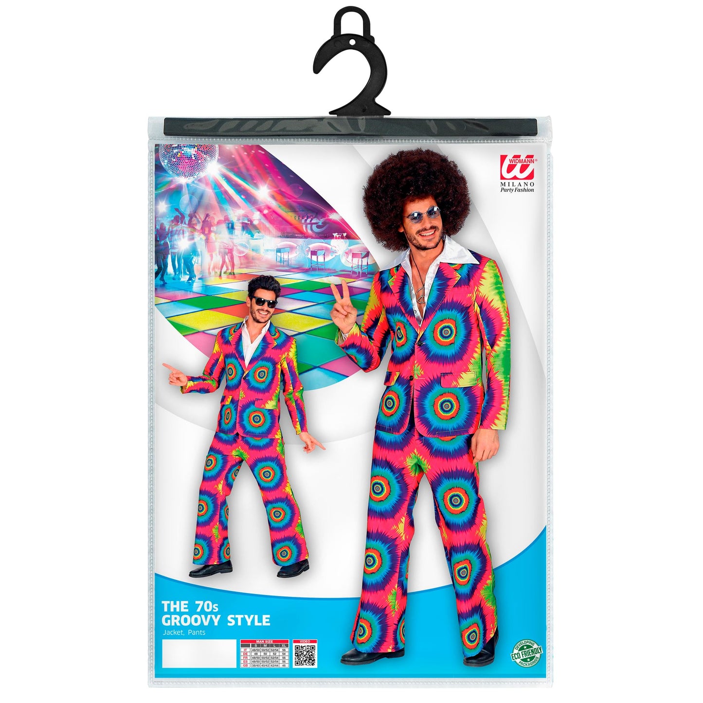 "THE 70s GROOVY STYLE - Tie Dye" (Jackett, Hose) – Ansicht 5