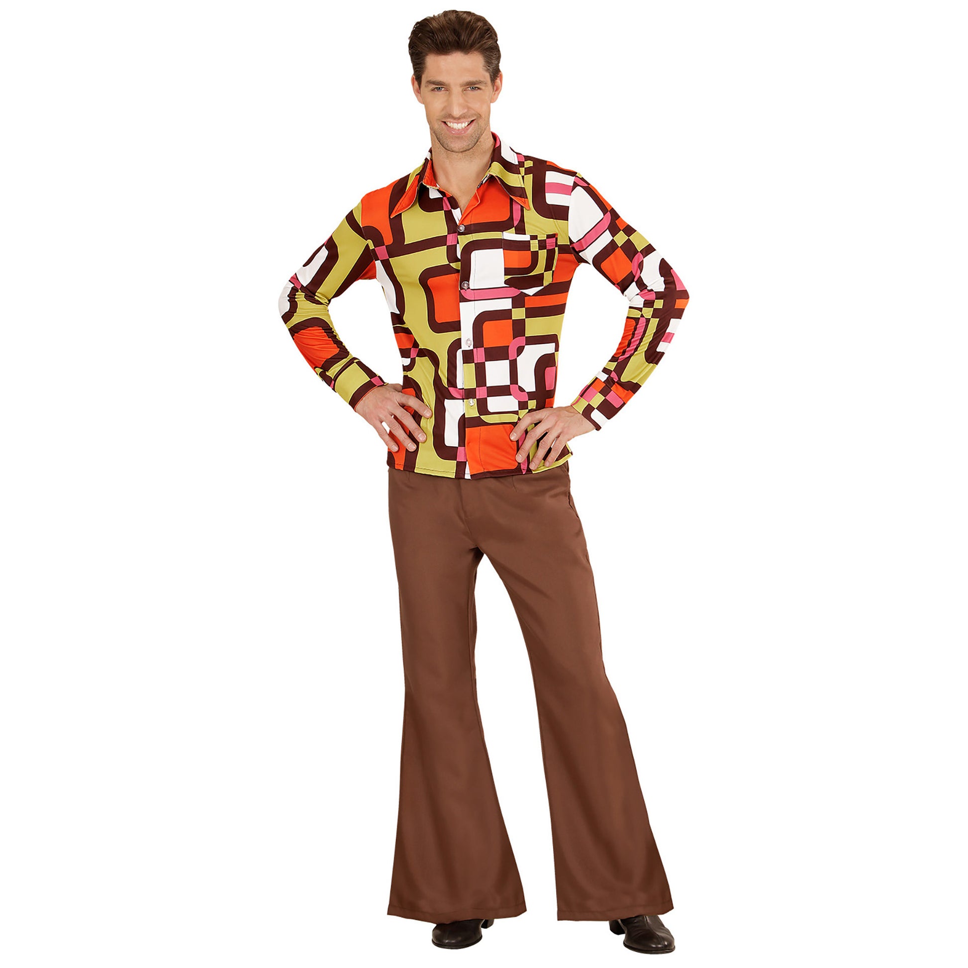 "THE 70s GROOVY STYLE - tubes" (Hemd) – Ansicht 3