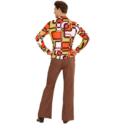"THE 70s GROOVY STYLE - tubes" (Hemd) – Ansicht 4