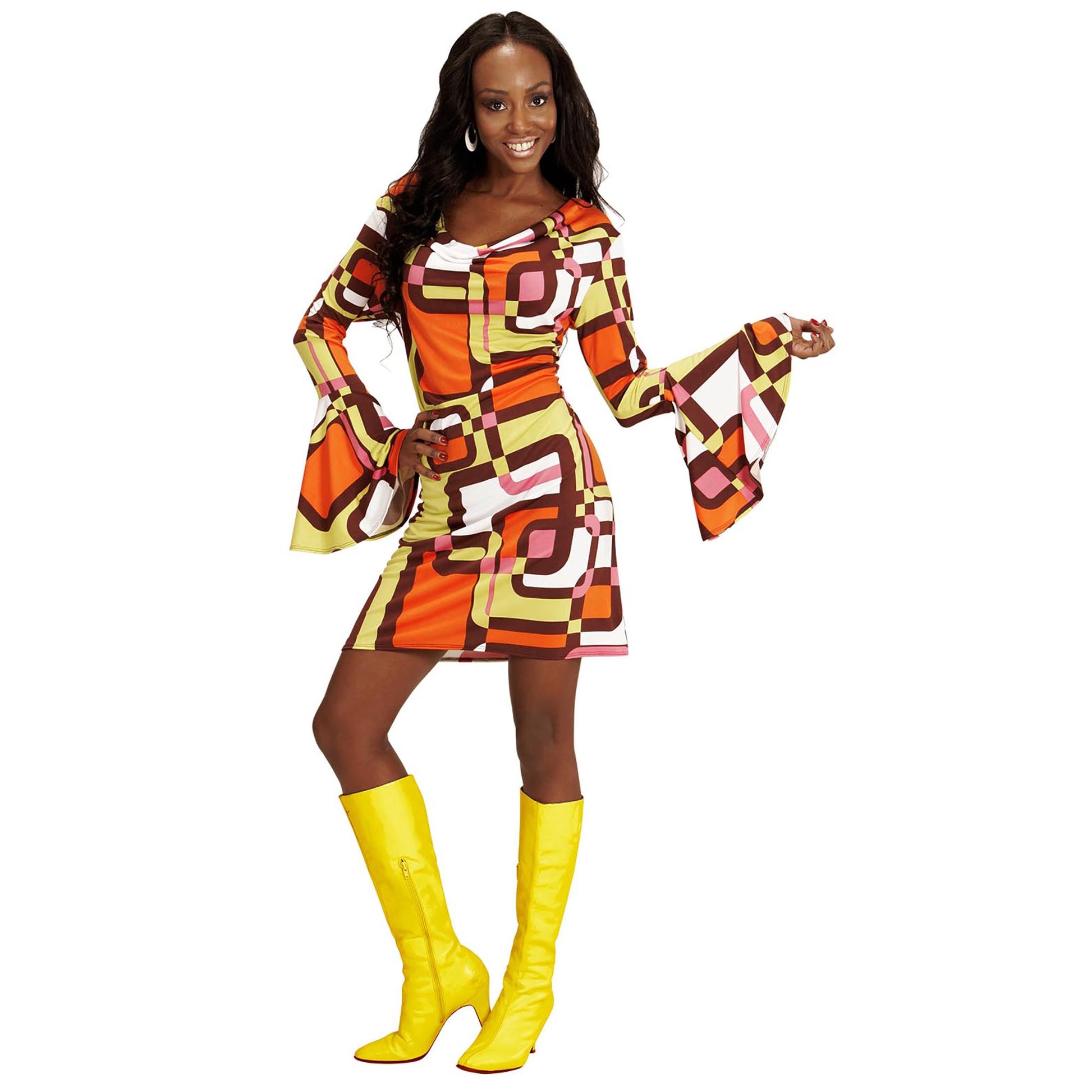 "THE 70s GROOVY STYLE - tubes" (Kleid) – Ansicht 3