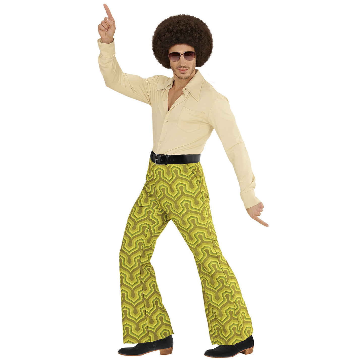 "THE 70s GROOVY STYLE - wallpaper" (Hose) – Detailansicht
