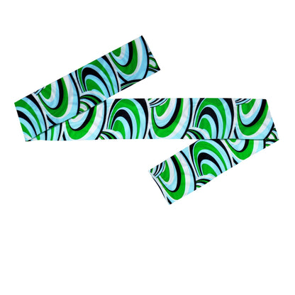 "THE 70s GROOVY STYLE - waves" (Stirnband) – Ansicht 3