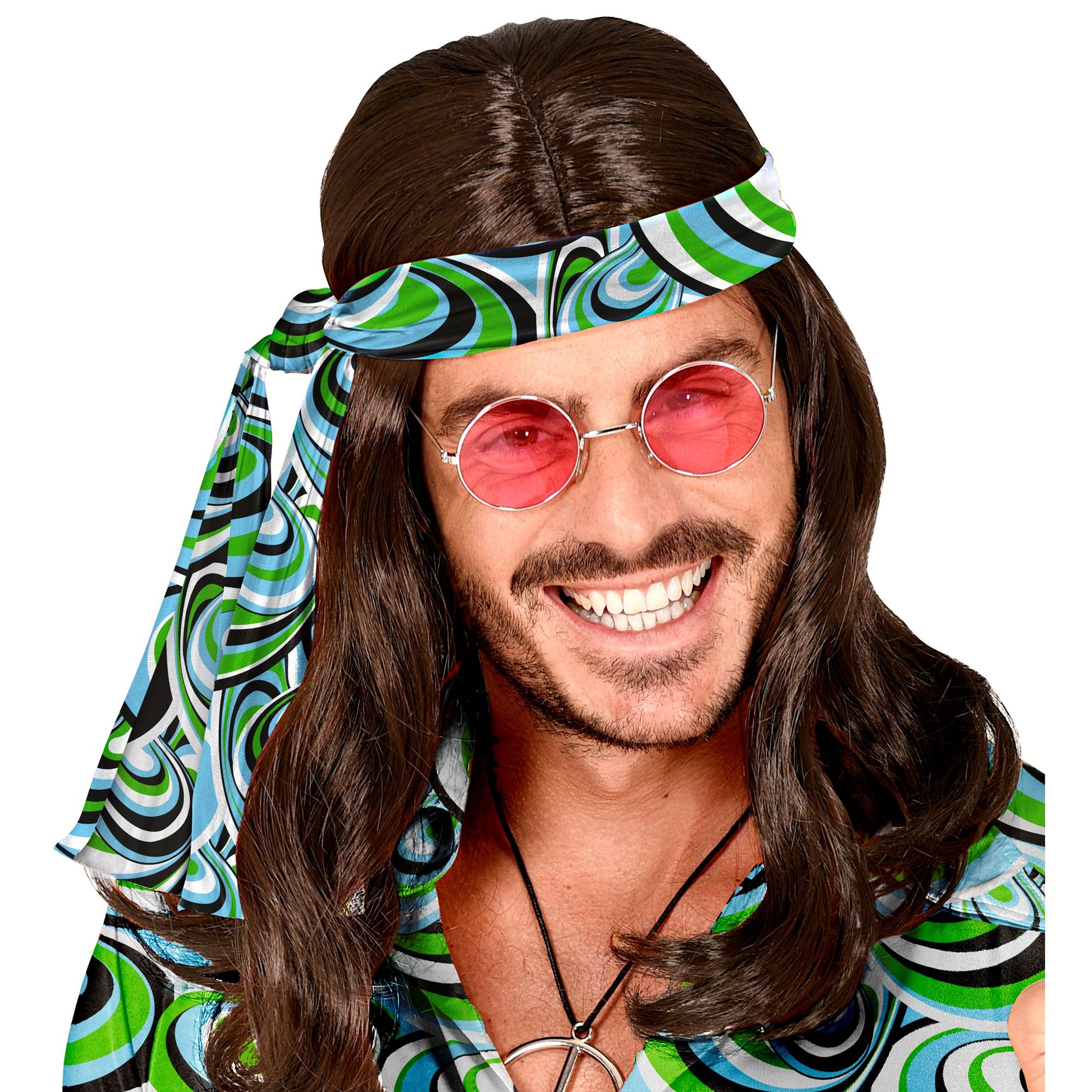 "THE 70s GROOVY STYLE - waves" (Stirnband) – Ansicht 4