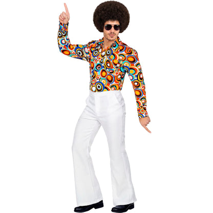 "THE 70s GROOVY STYLE - weiß" (Hose) – Ansicht 3