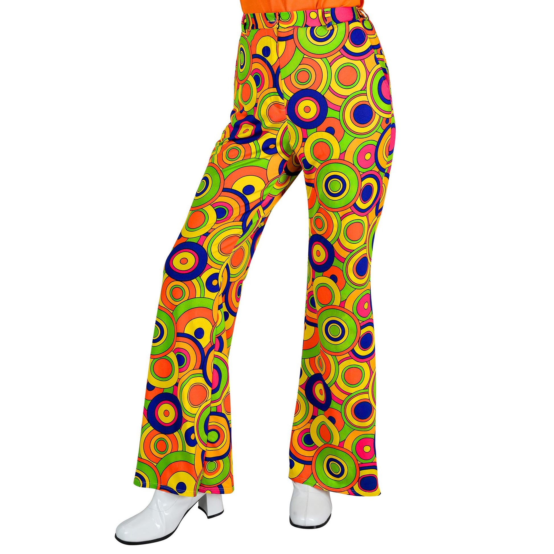 "THE 70s GROOVY STYLE - yellow circles" (Hose) – Vorderansicht