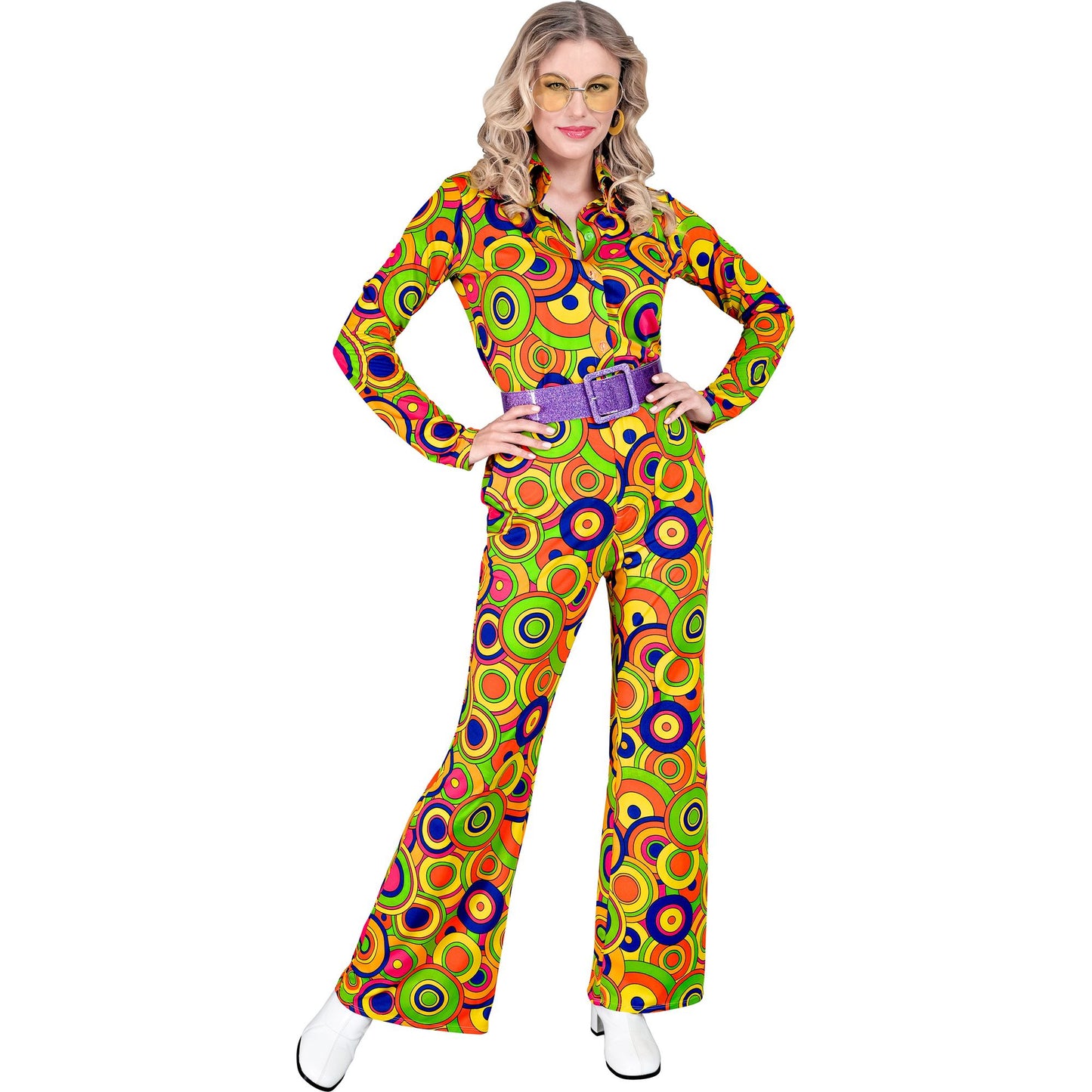 "THE 70s GROOVY STYLE - yellow circles" (Hose) – Detailansicht