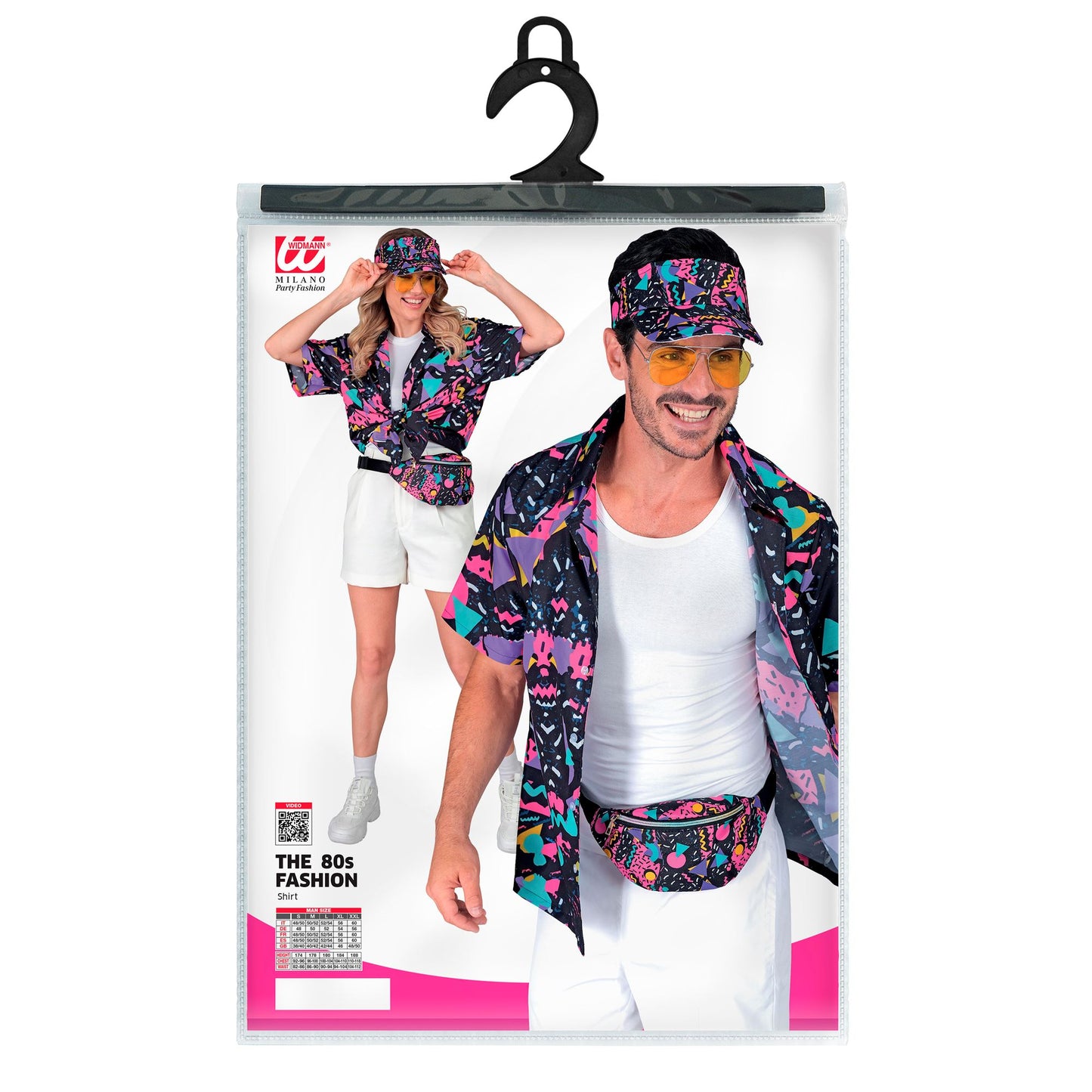 "The 80s FUNKY FASHION - funky black" (Hemd) – Ansicht 4
