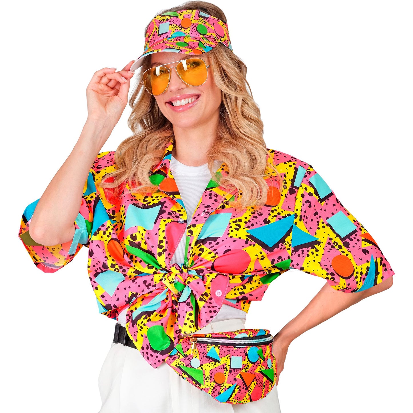 "The 80s FUNKY FASHION - funky pink" (Schirmmütze & Gürteltasche) – Ansicht 6