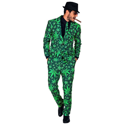 "THE GANJA STYLE" (Jackett, Hose, Krawatte) – Detailansicht