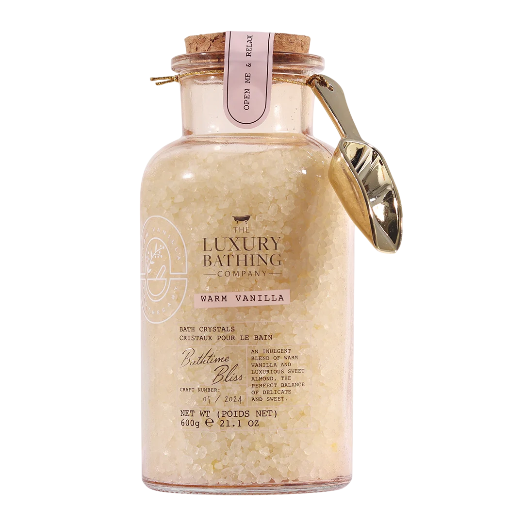 The Luxury Bathing Company, Luxury Bathing, Soothing & Relaxing, Vanille, Badesalz, 600 g