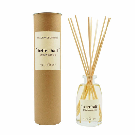 The Olphactory The Olphactory, Better Half Groom Cologne, Duftstäbchen, Aroma-Rattanstäbchen-Diffusor, 100 ml Regular