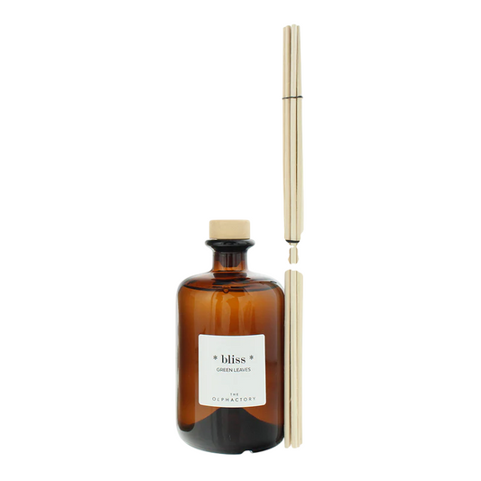 The Olphactory The Olphactory, Bliss Green Leaves, Duftstäbchen, Aroma-Rattanstäbchen-Diffusor, 500 ml Regular