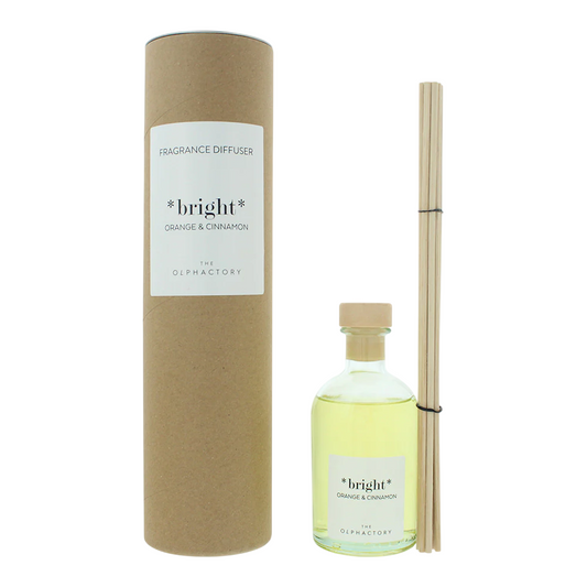 The Olphactory The Olphactory, Bright Orange & Cinnamon, Duftstäbchen, Aroma-Rattanstäbchen-Diffusor, 100 ml Regular
