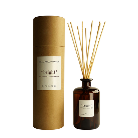 The Olphactory The Olphactory, Bright Orange & Cinnamon, Duftstäbchen, Aroma-Rattanstäbchen-Diffusor, 500 ml Regular