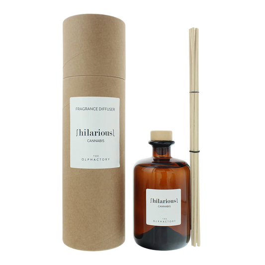 The Olphactory The Olphactory, Hilarious Cannabis, Duftstäbchen, Aroma-Rattanstäbchen-Diffusor, 500 ml Regular