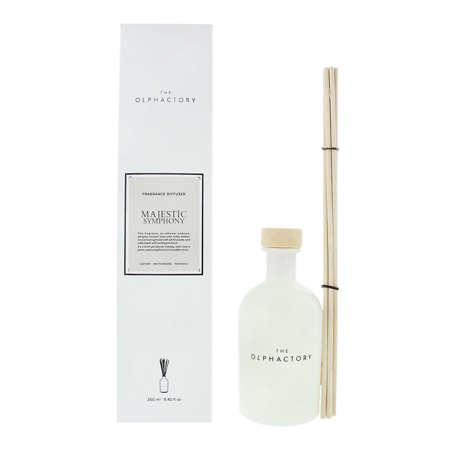 The Olphactory The Olphactory, Majestic Symphony, Duftstäbchen, Aroma-Rattanstäbchen-Diffusor, 250 ml Regular