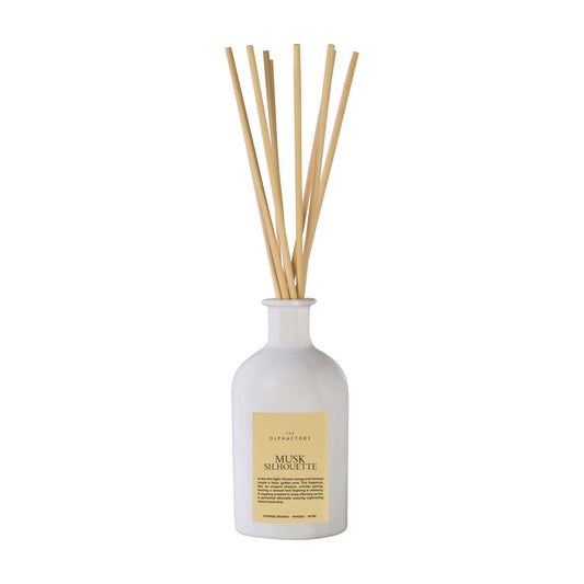 The Olphactory The Olphactory, Musk Silhouette, Duftstäbchen, Moschus, Aroma-Rattanstäbchen-Diffusor, 250 ml Regular