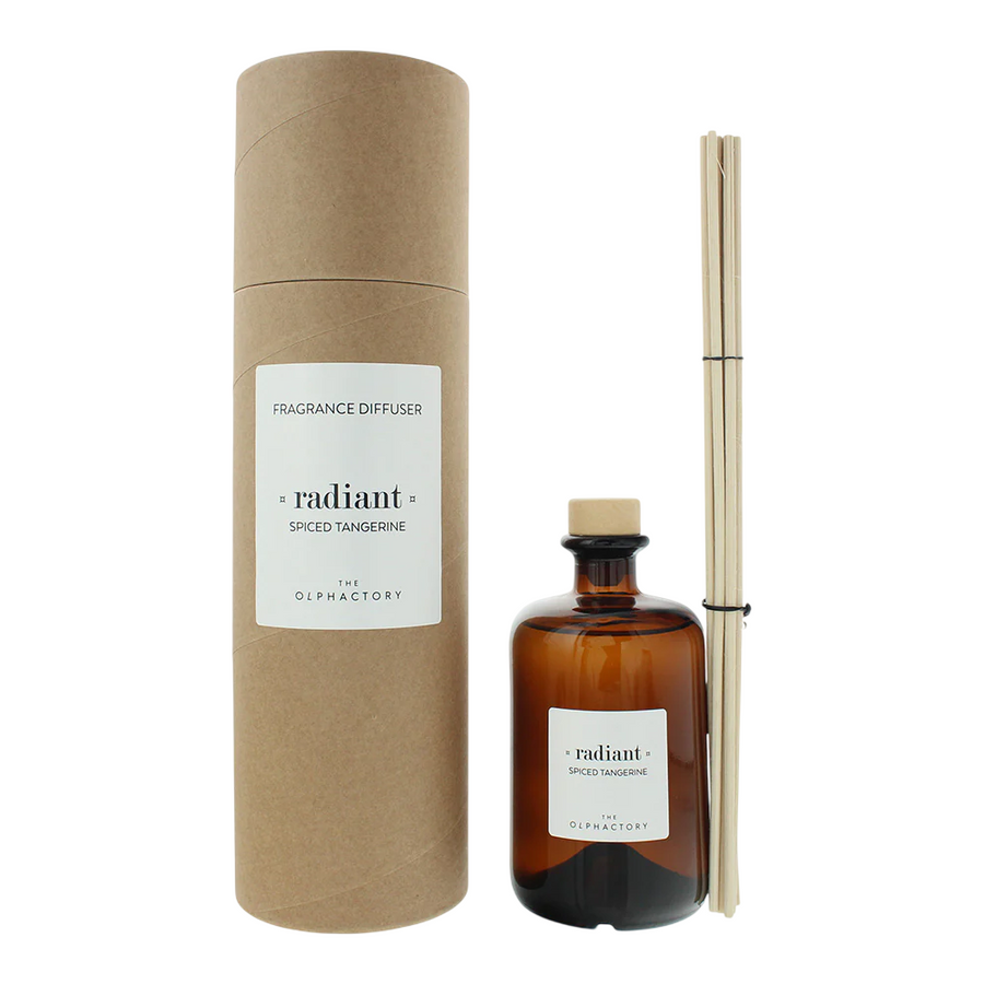 The Olphactory The Olphactory, Radiant Spiced Tangerine, Duftstäbchen, Aroma-Rattanstäbchen-Diffusor, 500 ml Regular