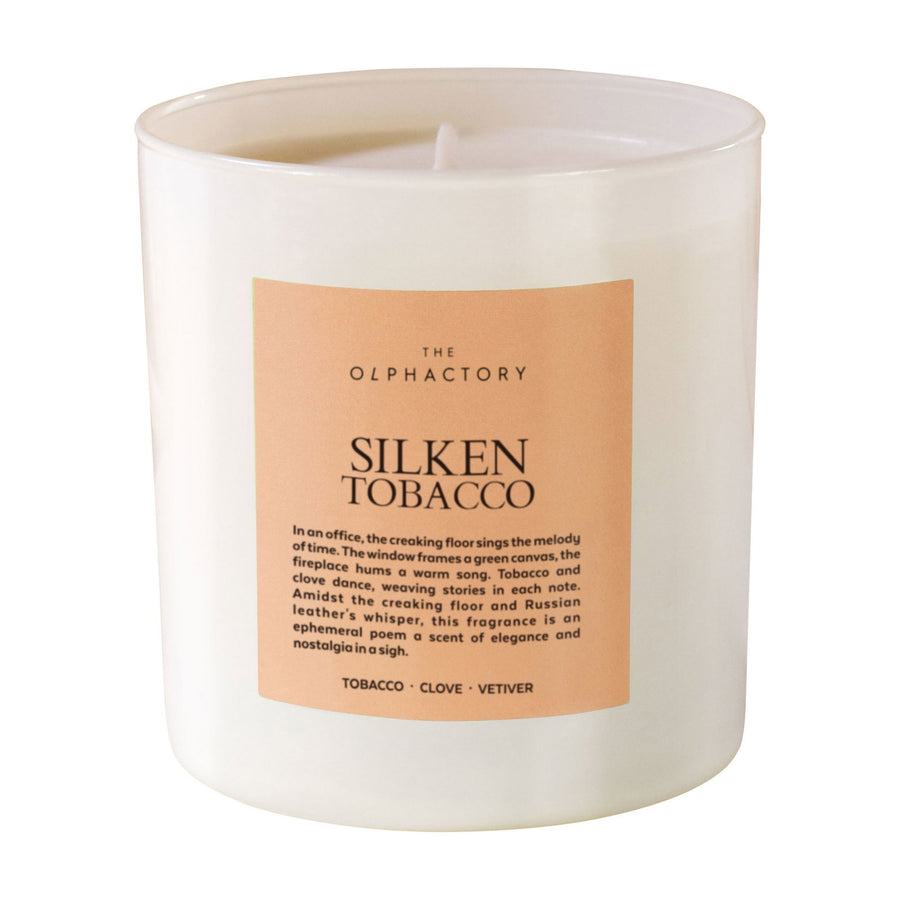 The Olphactory The Olphactory, Silken Tobacco, Duftkerze, 310 g Regular