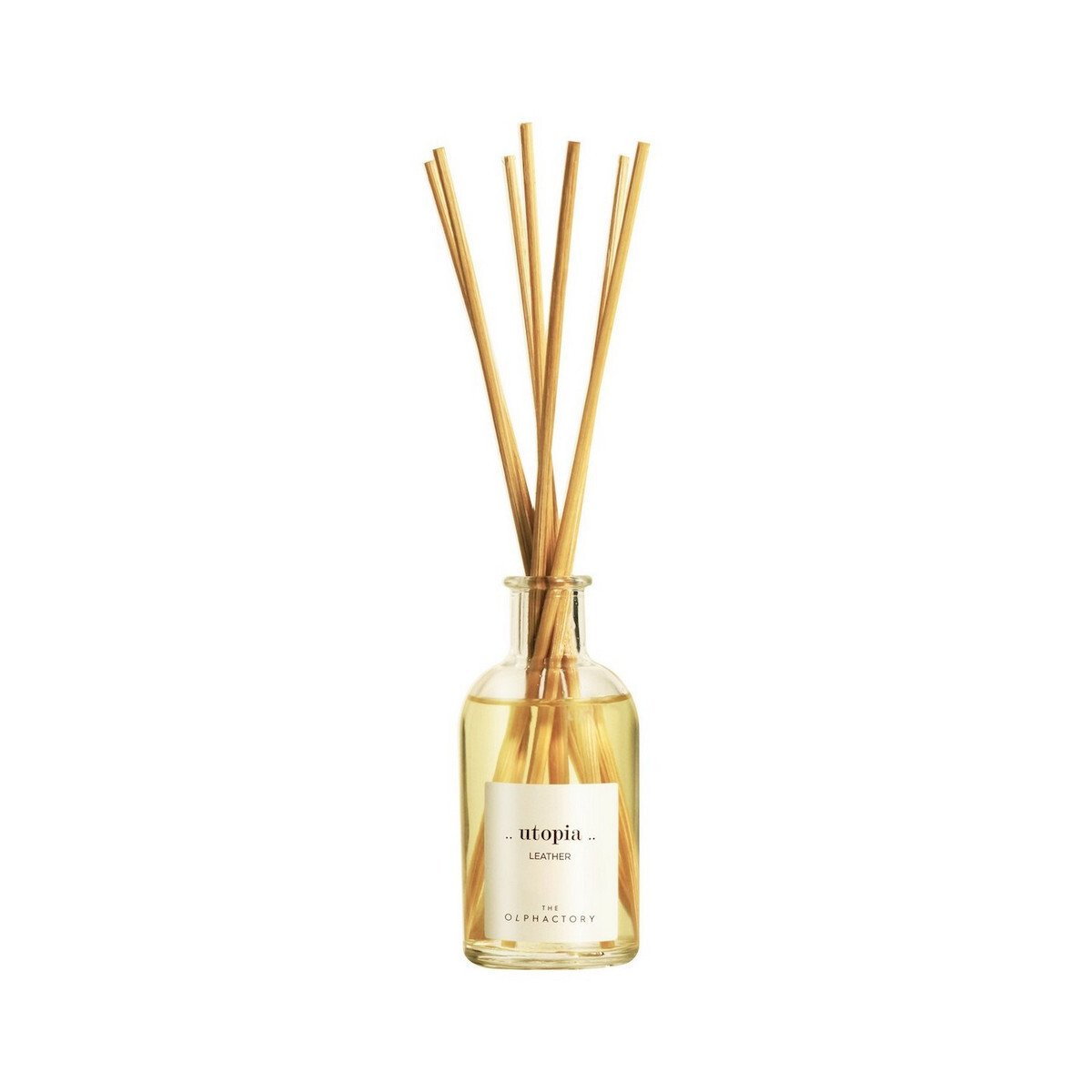 The Olphactory The Olphactory, Utopia Leather, Duftstäbchen, Aroma-Rattanstäbchen-Diffusor, 100 ml Regular