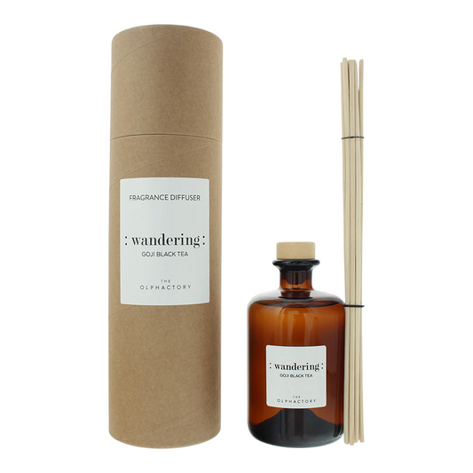 The Olphactory The Olphactory, Wandering Goji Black Tea, Duftstäbchen, Aroma-Rattanstäbchen-Diffusor, 500 ml Regular