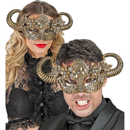 "THEATER AUGENMASKE GOLDENER WIDDER" – Ansicht 3