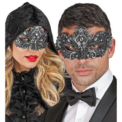 "THEATER AUGENMASKE SILBER" – Ansicht 3