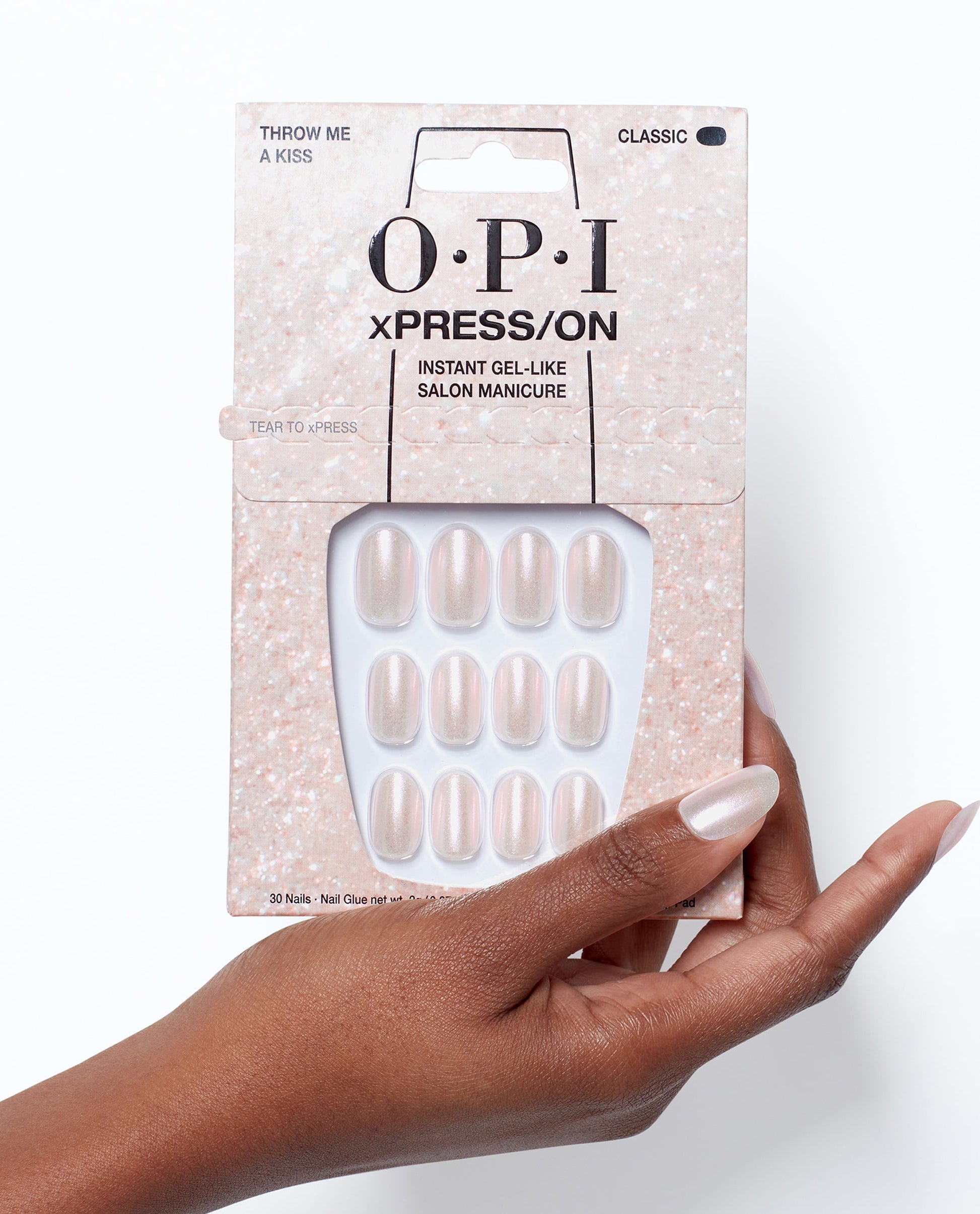 OPI OPI Xpress-On Künstliche Nägel Throw Me A Kiss 30 Stück Icónicos Farben Kosmetik
