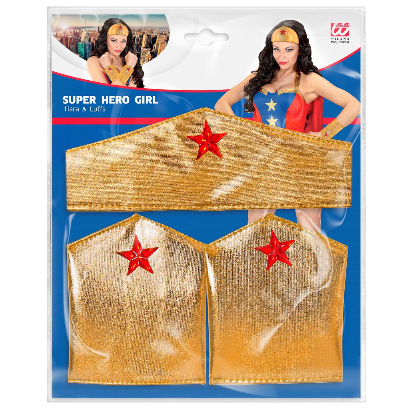 "TIARA & ARMSTULPEN SUPER HERO GIRL" – Detailansicht