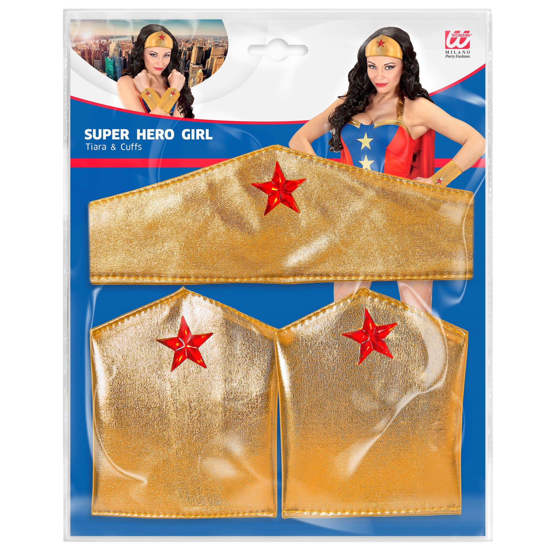 "TIARA & ARMSTULPEN SUPER HERO GIRL" – Detailansicht